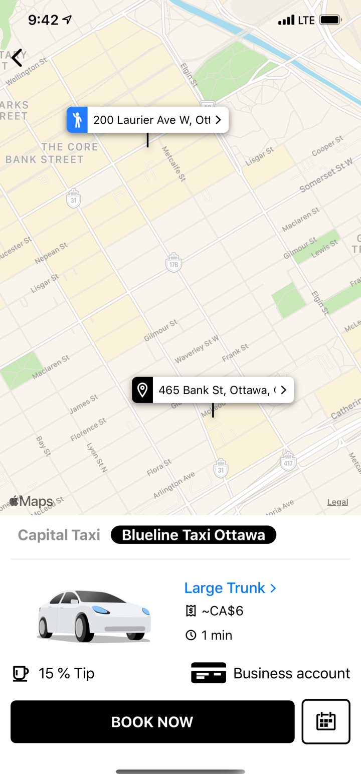 Taxitab screenshot 3