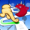 Follow the Line Monster Run icon