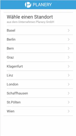 Planery - Stempeluhr screenshot 1