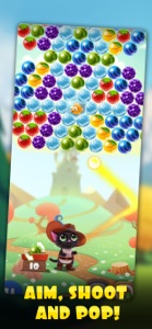 Fruity Cat Pop: bubble shooter screenshot #1 for iPhone