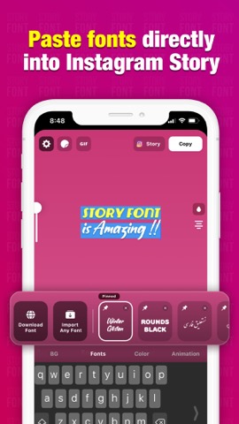 StoryFont for Instagram Storyのおすすめ画像1