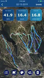 ski tracker & snow forecast iphone screenshot 2