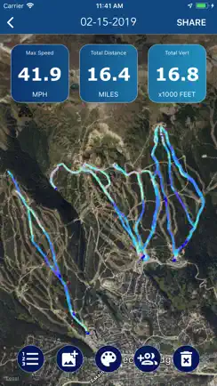 Ski Tracker & Snow Forecast iPhone image 2