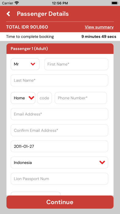 Lion Air Screenshot