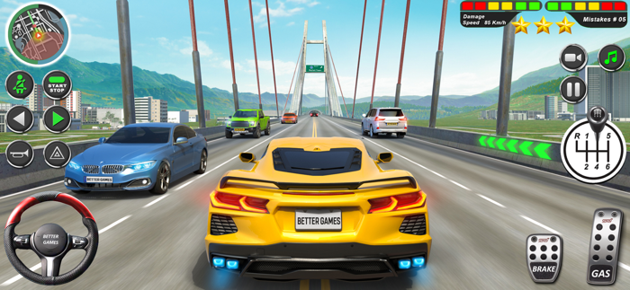 City Car Driving School Sim 3D