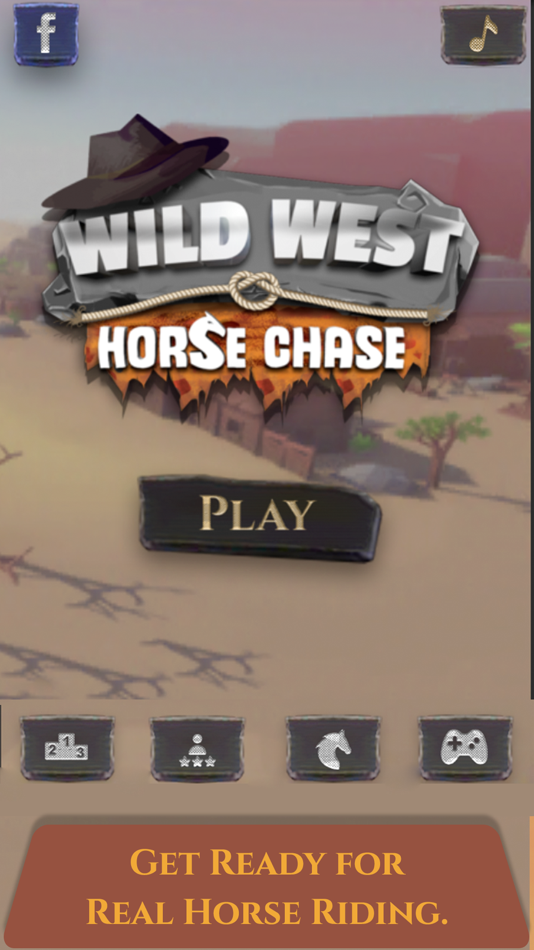 #1. Wild West - Horse Chase Games (iOS) 由: Shiv Technolabs Private Limited
