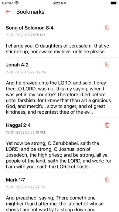 King James Bible : KJV Offline Screenshot