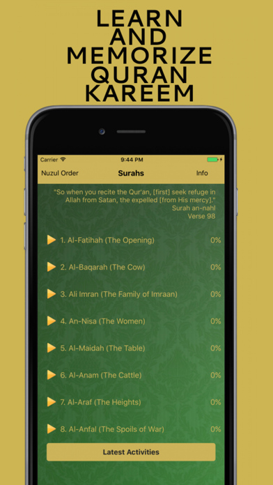 Screenshot #2 pour Quran Memorize & Quran Reader