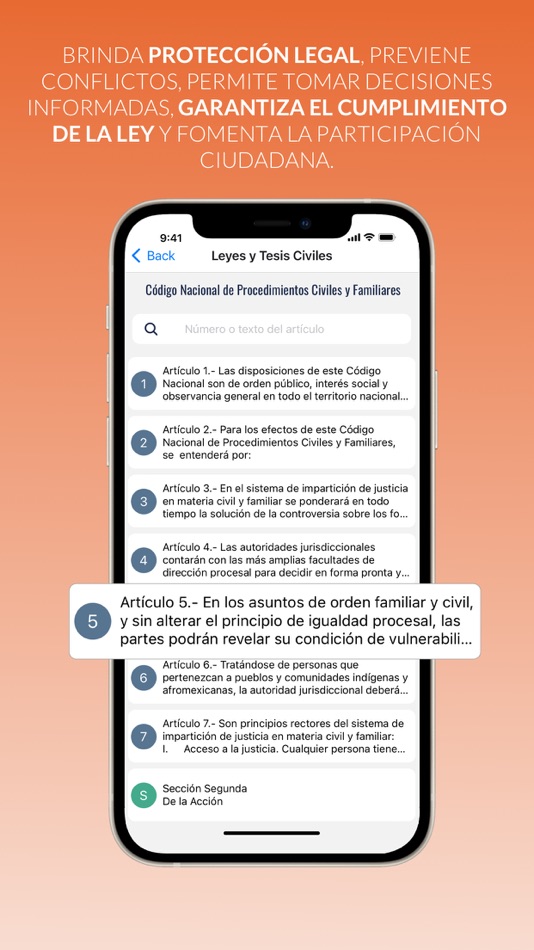 #4. Leyes y Tesis Civiles (iOS) By: Orion Gabriel Guerrero Franco
