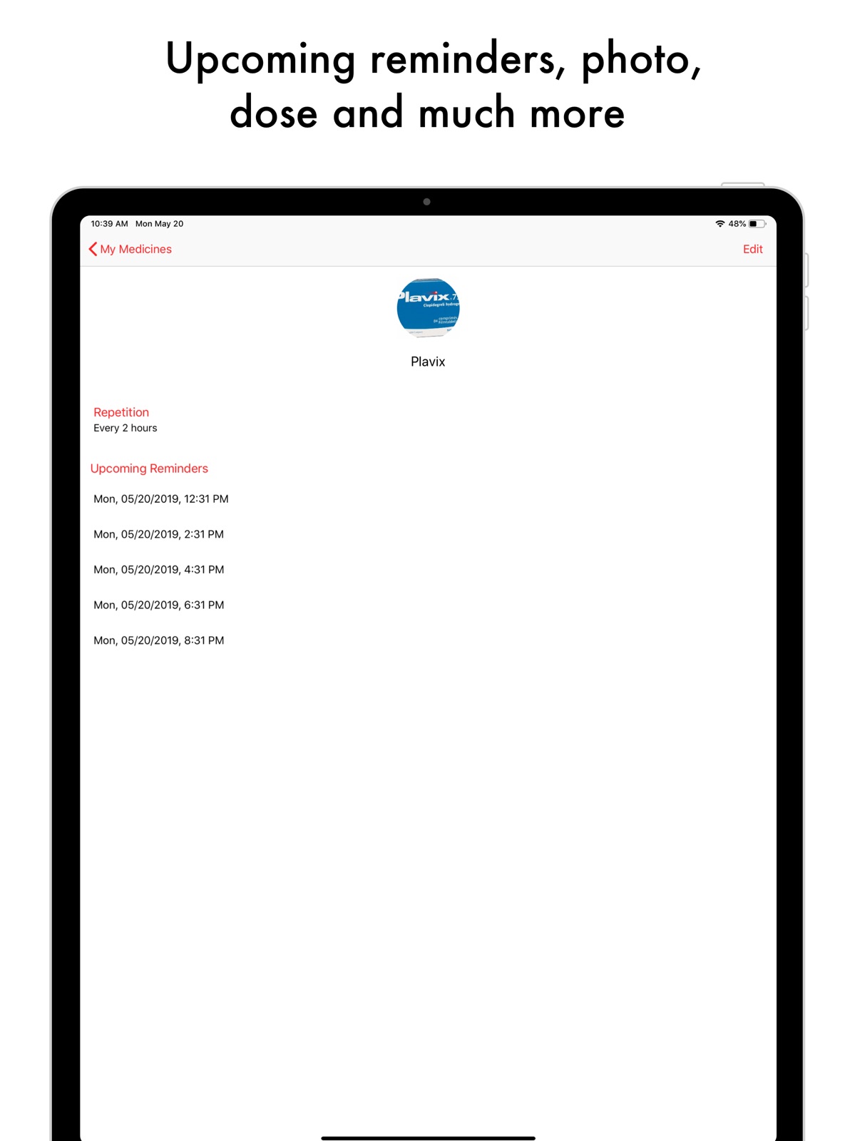 Pill Reminder Medication Alarm ipad screenshot 3