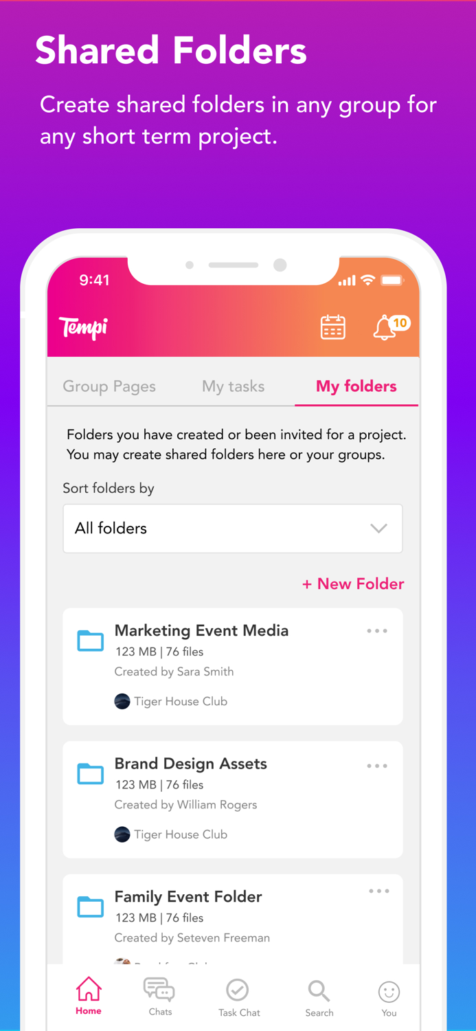 Tempi Networking and Projects