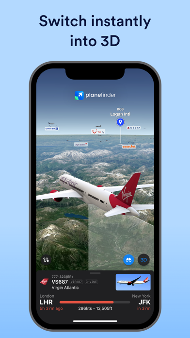 Plane Finder ⁃ Flight Trackerのおすすめ画像6