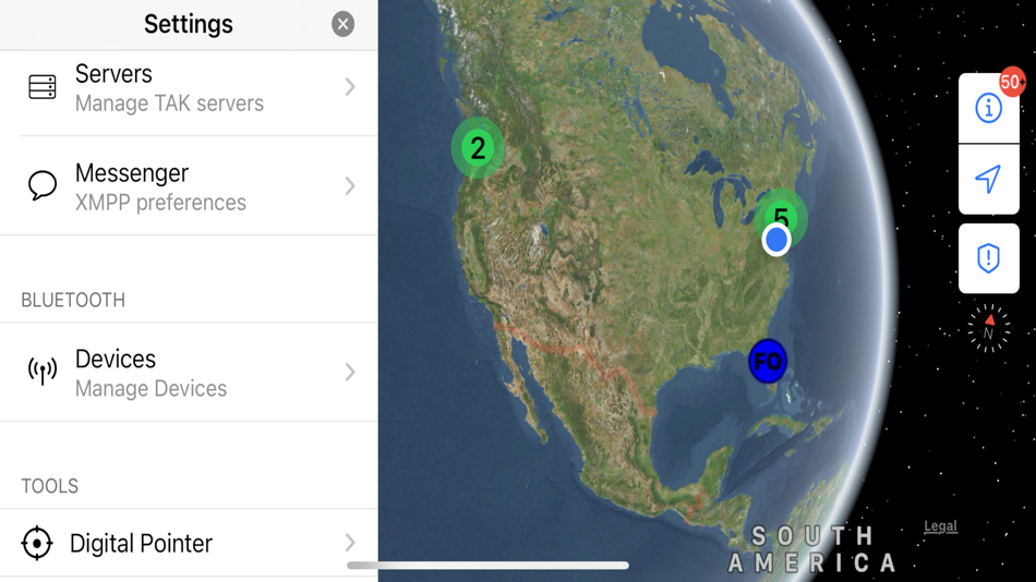 #1. iTAK (iOS) 由: United States Department of the Army, TAK Product Center