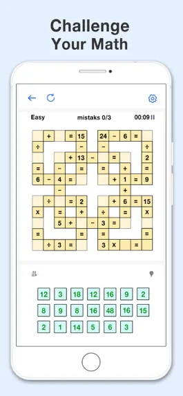 Game screenshot Math Crossword - Number Puzzle mod apk