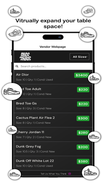 Buy My Table Screenshot