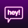Hey: Video Chat & Share icon