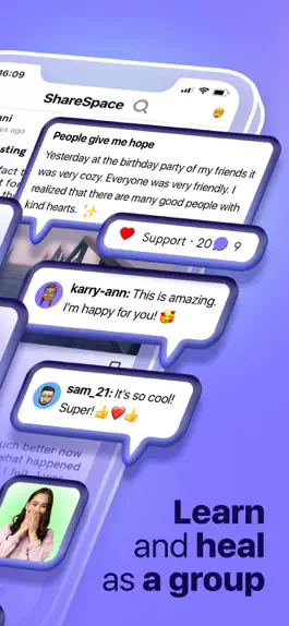 Game screenshot Vent & Care: ShareSpace apk