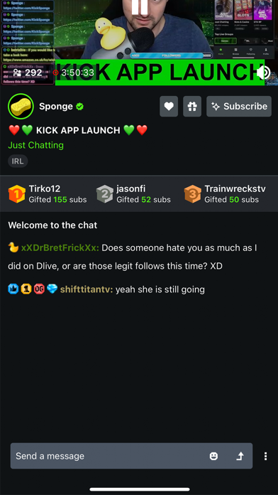 Kick - Live Streaming Screenshot