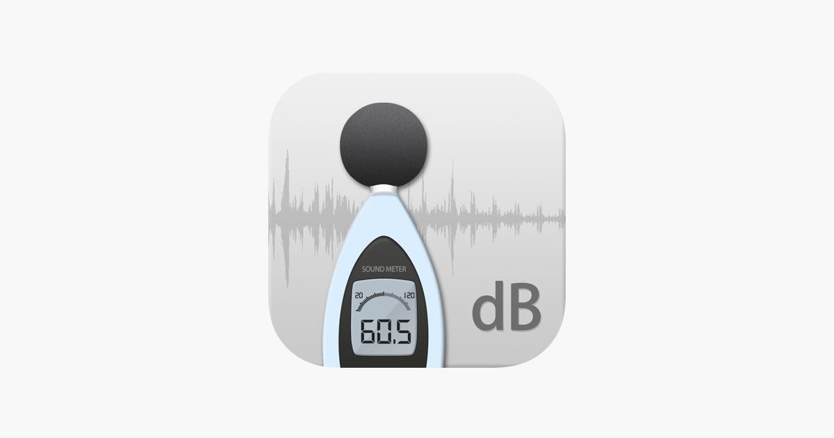 Schallmesser und Geräusch im App Store