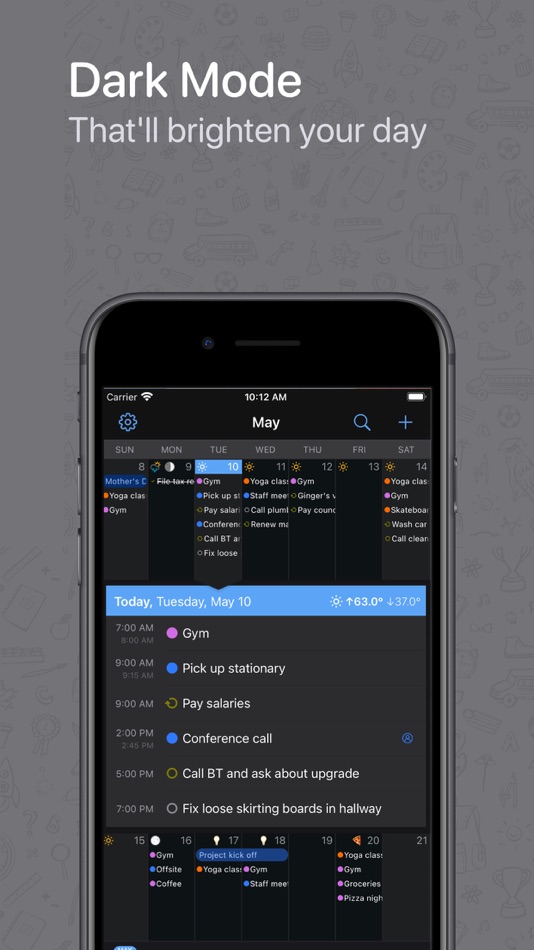 #5. BusyCal: Calendar & Tasks (iOS) 由: Busy Apps FZE