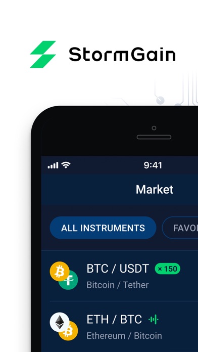 StormGain: Bitcoin Wallet Appのおすすめ画像1