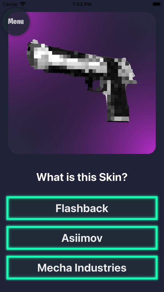#6. CS:GO Quiz Trivia (iOS) By: Dmitry Koliush
