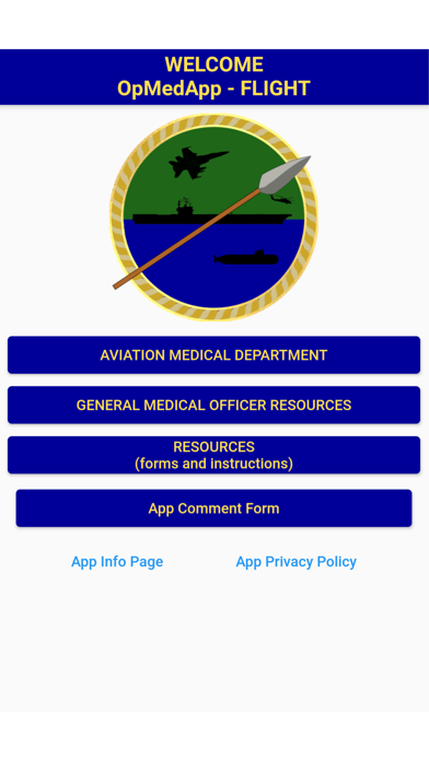 OpMedApp-Flight Screenshot