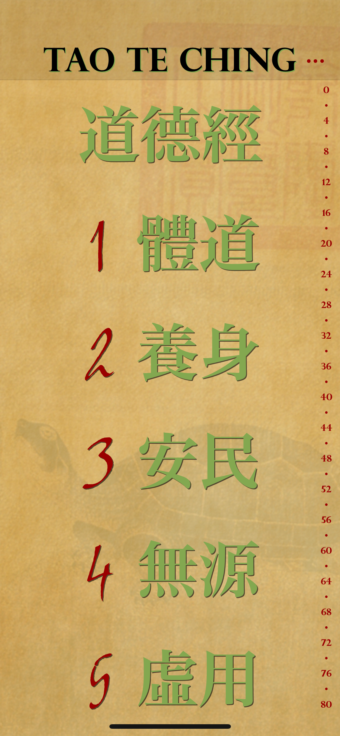 Tao te Ching Lite