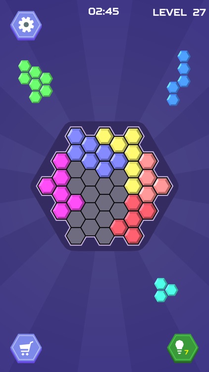 Hex Blocks Puzzle screenshot-3