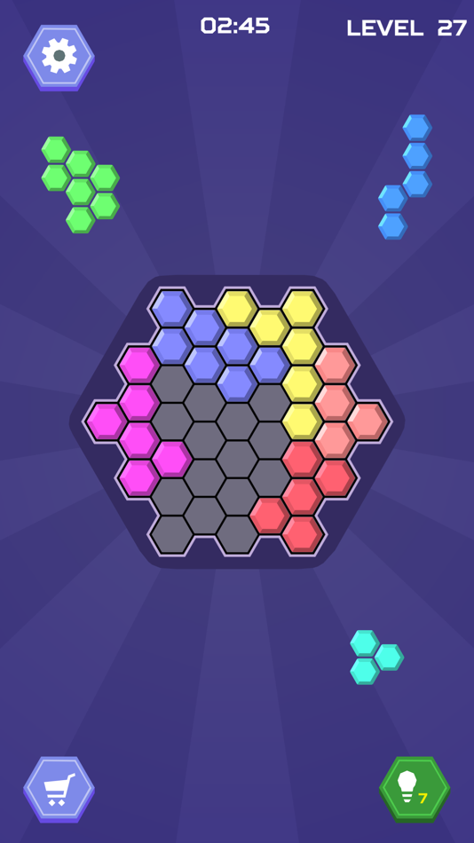 #4. Hex Blocks Puzzle (iOS) 由: Vladislav Aleksandrov