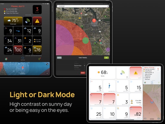 AURA Pro - Weather for Drones iPad screenshot 6 - Weather app