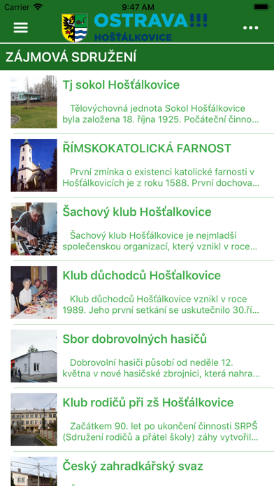 Hošťálkovice Screenshot