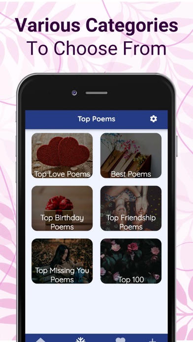 Poems, Love Quotes and Sayings Screenshot