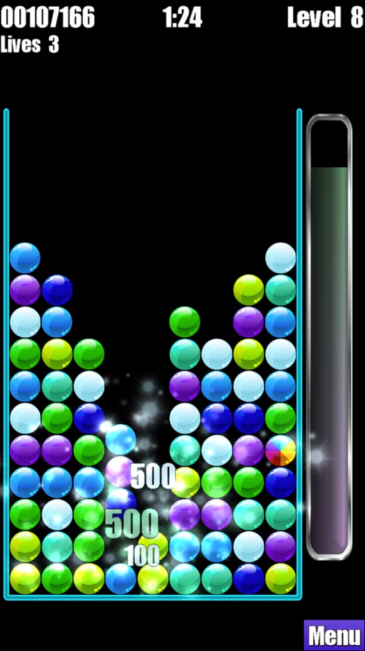 #3. Orbs Match - Swipe sort & pop (iOS) Av: Victor Bovio