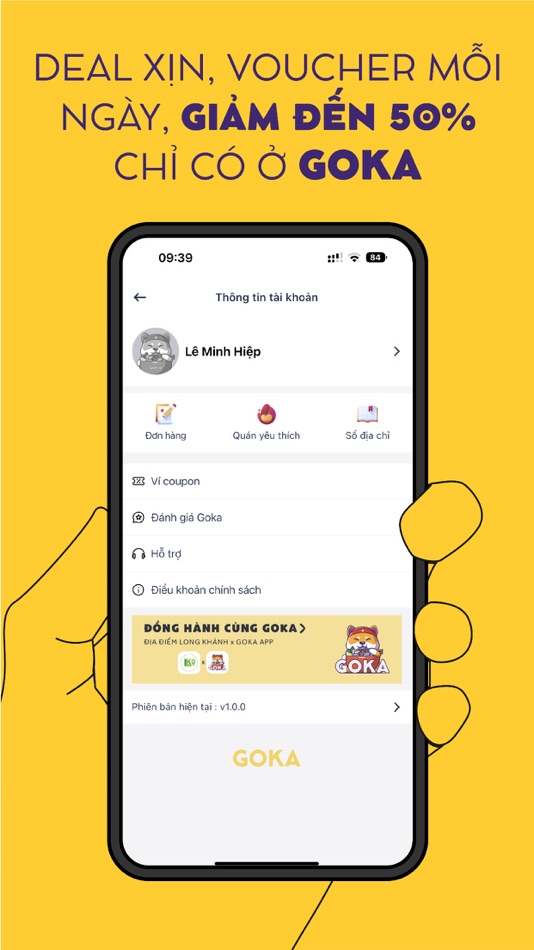 #5. Goka App (iOS) 由: Minh Hiep Le