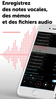 alon dictaphone memo et notes iPhone Captures Décran 1