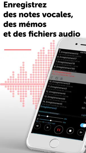 Capture d'écran de Alon Dictaphone Memo Et Notes sur iPhone 1