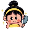 cute skincare illustration icon