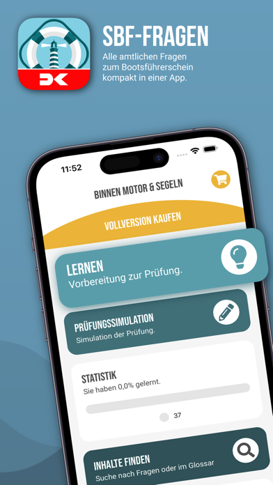 SBF-Fragen – Bootsführerschein Screenshot