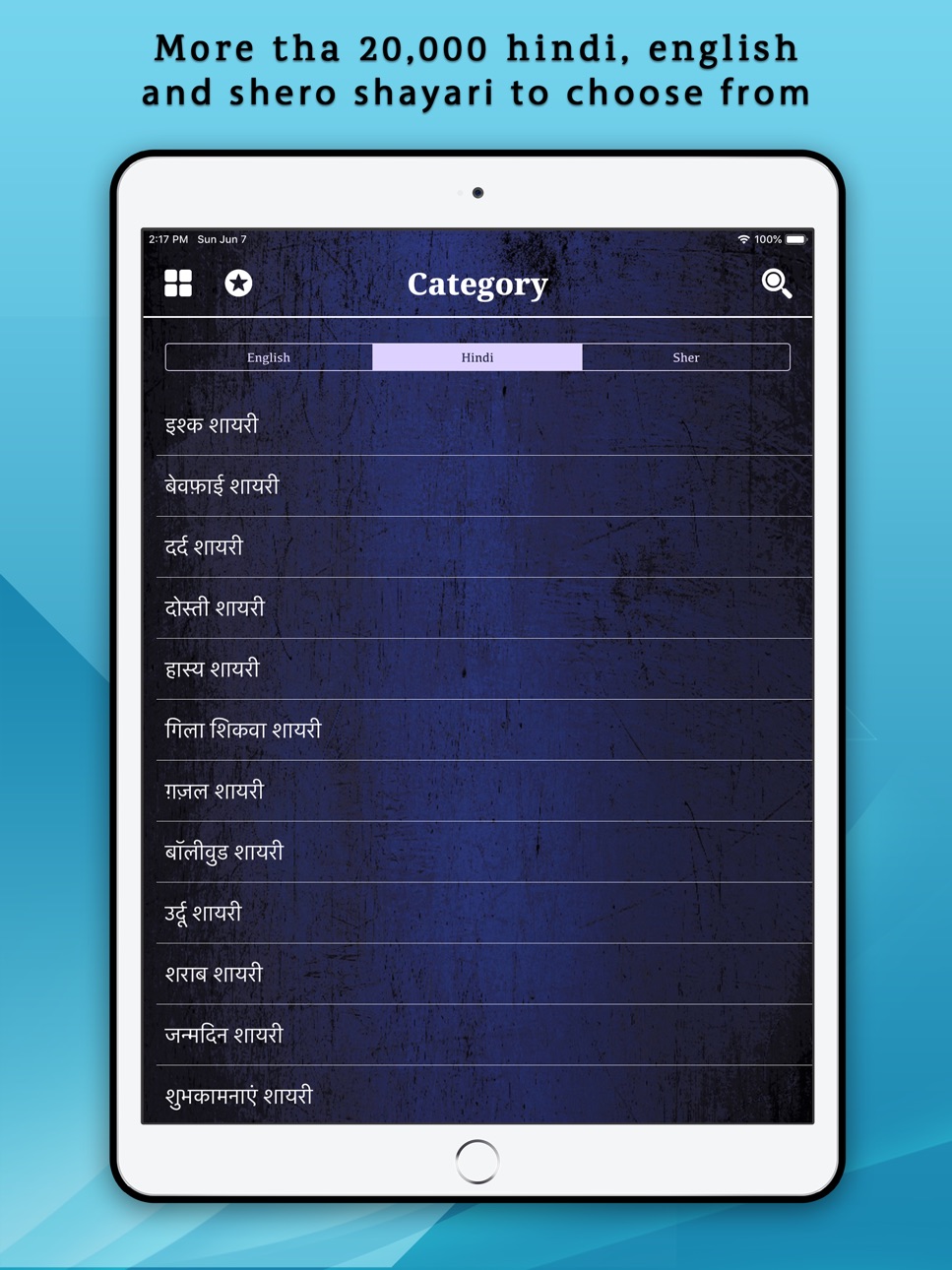 iPad screenshot