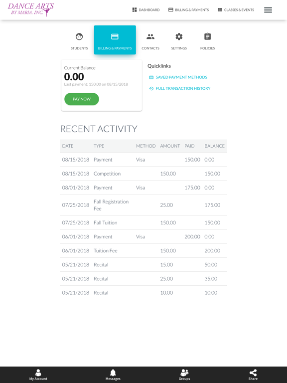 Screenshot #5 pour Dance Arts by Maria