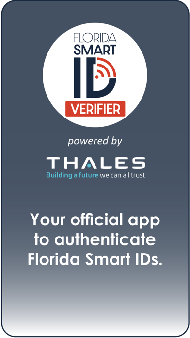 FL Smart ID Verifier: Thales Screenshot
