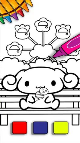 Game screenshot Cinnamoroll ColorGame BallRun apk