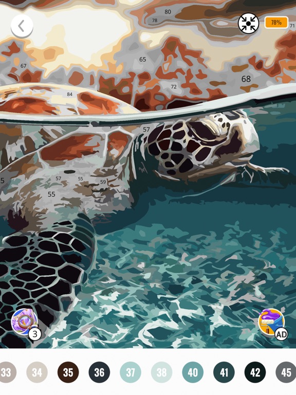 Oil Painting by Number iPad screenshot 9 - Lifestyle app