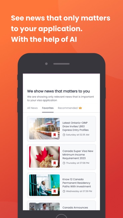 ImmiTrack - Canada Immigration Screenshot