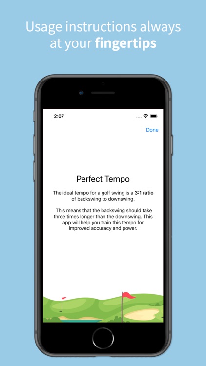 Golf Swing Tempo Trainer