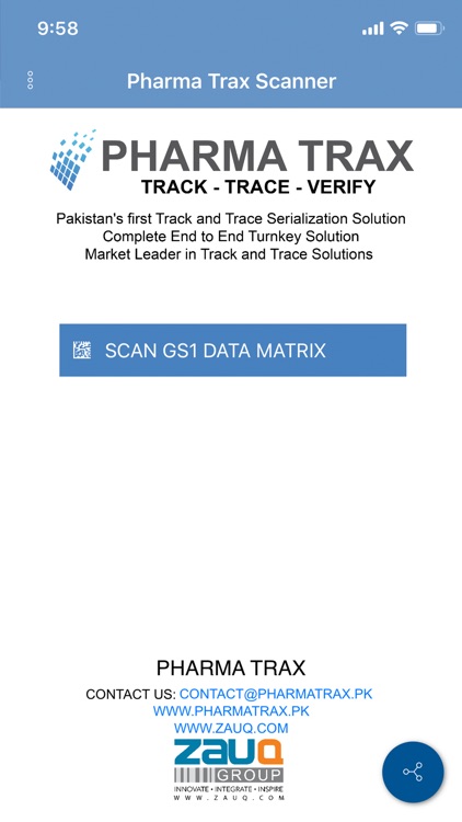 PHARMA TRAX SCANNER