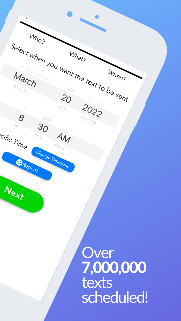 Fext  Schedule Text Message
