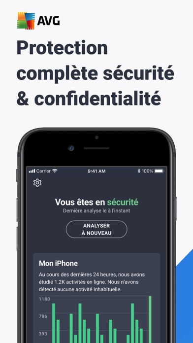Screenshot #1 pour AVG Sécurité Mobile