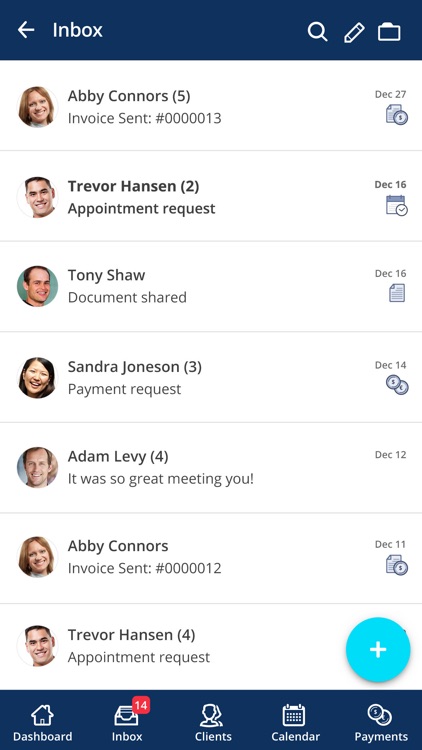 vcita Mobile CRM screenshot-3